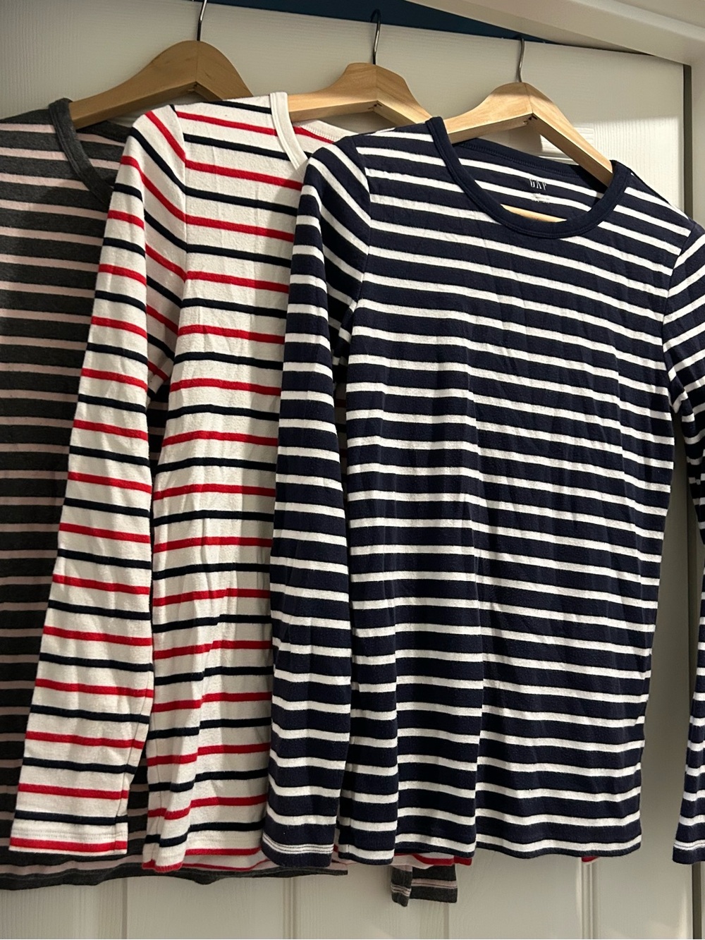 GAP Striped Long-Sleeve T-Shirt bundle (3)